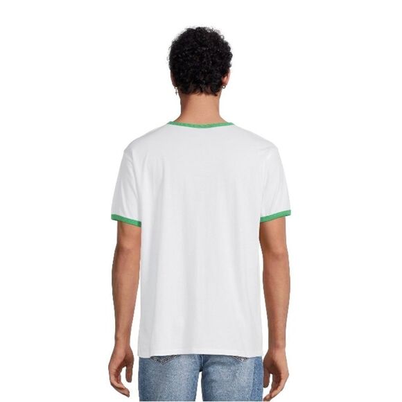 Men’s Graphic Ringer Retro Cotton T-Shirt Size S - Picture 7 of 8